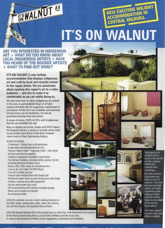 It'S On Walnut Mildura Room photo
